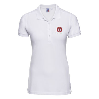 Polo Donna elasticizzata con ricamo Thumbnail