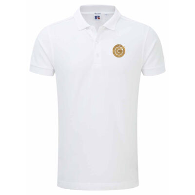 Polo Uomo elasticizzata con ricamo su lato cuore e manica destra Thumbnail